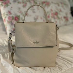Kate Spade Naomi Leather Backpack tassel Purse